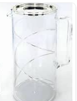 CARAFFA SILVER PURE ARGENTO - 1,20 LT