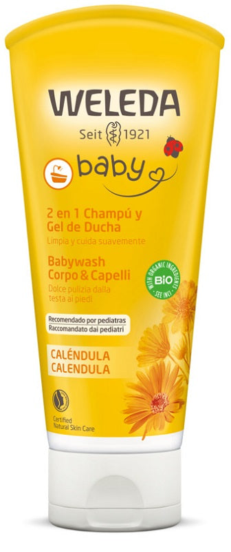 WELEDA BABYWASH CALENDULA CORPO E CAPELLI 200ML