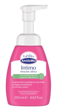 EUPHIDRA  AMIDOMIO INTIMO MOUSSE ATTIVA 250ML
