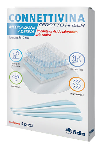 CONNETTIVINA BIO HITECH 8 X 12CM 4 CEROTTI