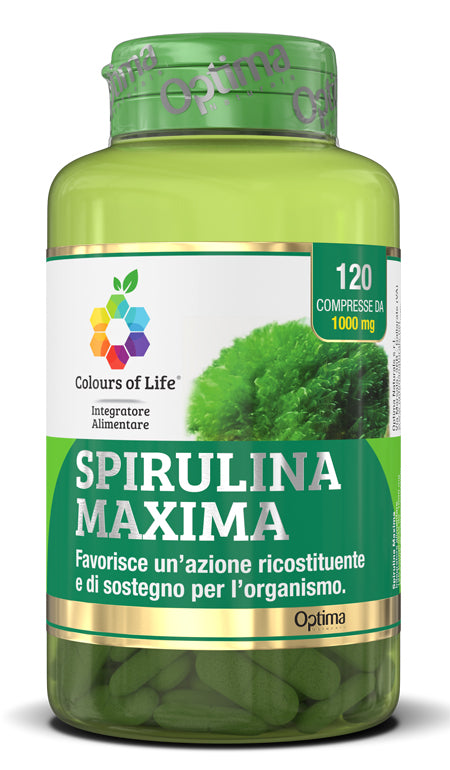 SPIRULINA MAXIMA 120 COMPRESSE