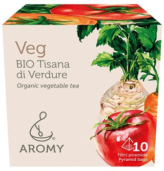 AROMY TISANA BIO VEG |  VERDURE 10FILTRI 40GR