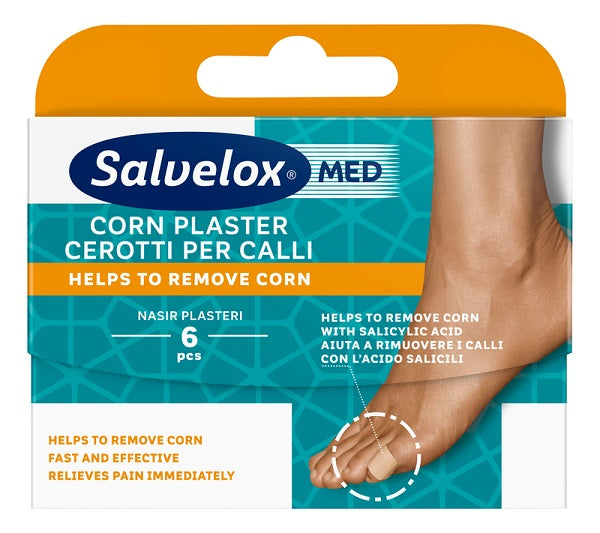SALVELOX MED CORN PLASTER 6PZ