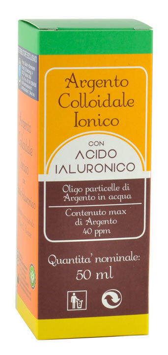 ARGENTO COLLOIDALE + ACIDO IALURONICO 50ML