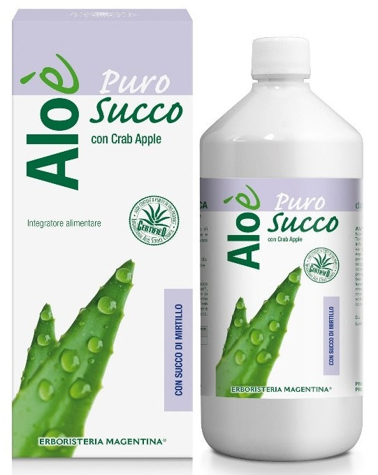 ALOE PURO SUCCO BIO E MIRTILLO 1L
