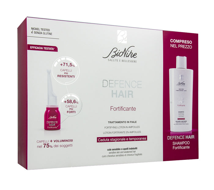 DEFENCE HAIR BIPACK RIDENSIFICANTE+SHAMPOO