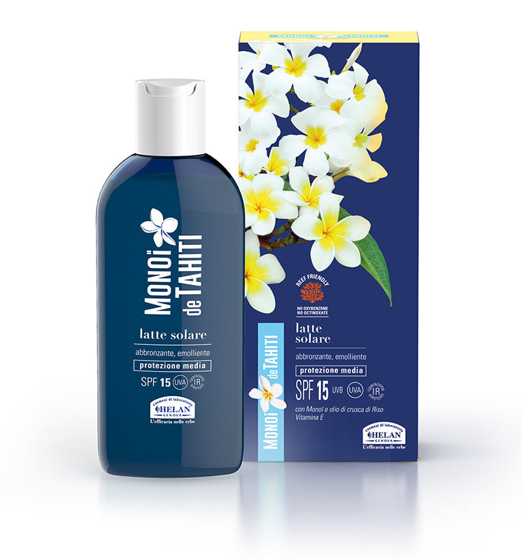 MONOI LATTE SOLARE SPF 15 200 ML