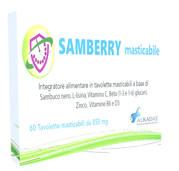 SAMBERRY MASTICABILE - 60 TAVOLETTE