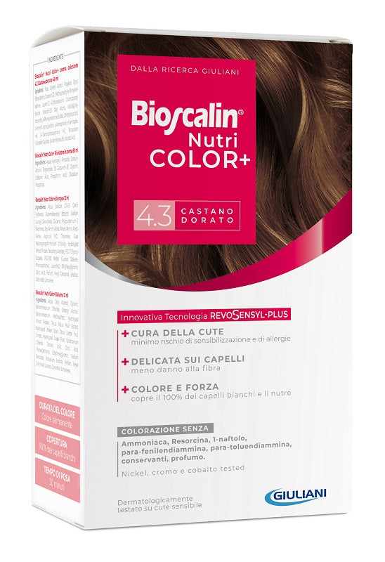 BIOSCALIN NUTRICOLOR PLUS CASTANO DORATO 4.3