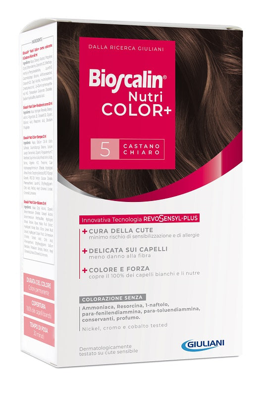 BIOSCALIN NUTRICOLOR PLUS 5 CASTANO CHIARO