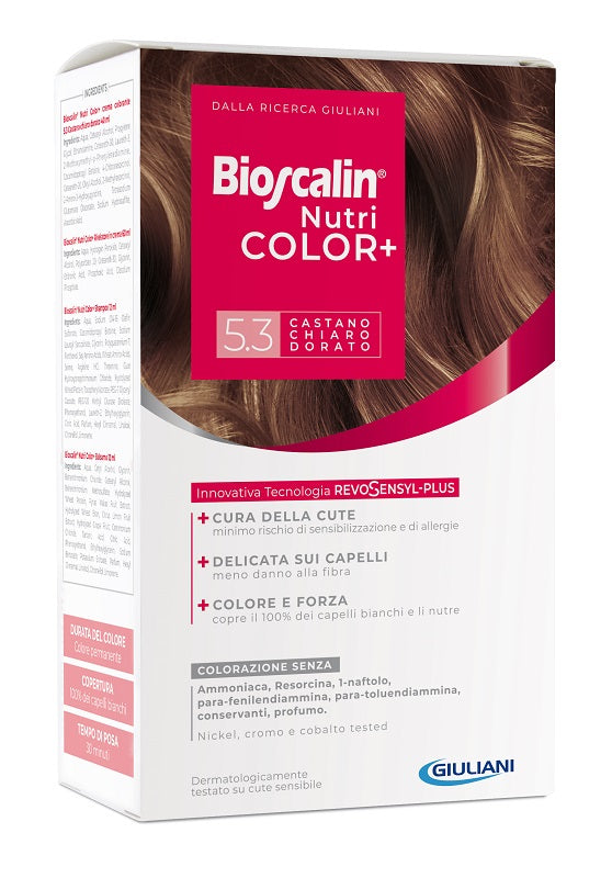 BIOSCALIN NUTRICOLOR PLUS 5.3 CASTANO CHIARO DORATO