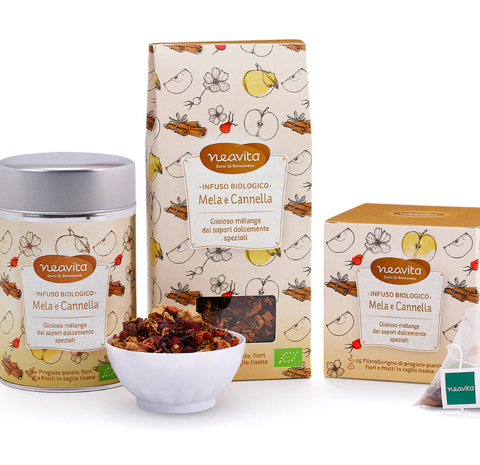 NEAVITA RICARICA INFUSO MELA CANNELLA 100G