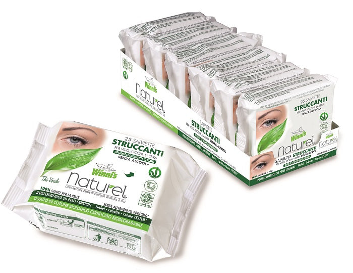 WINNI'S NATUREL SALVIETTE STRUCCANTI 25 PZ