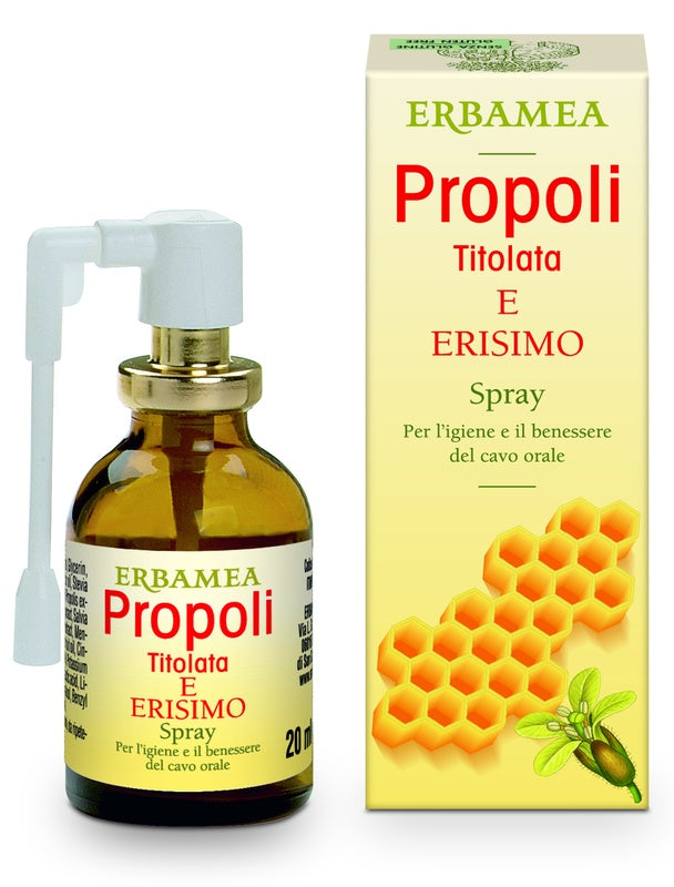 PROPOLI ERISIMO TITOLATA SPRAY 20ML