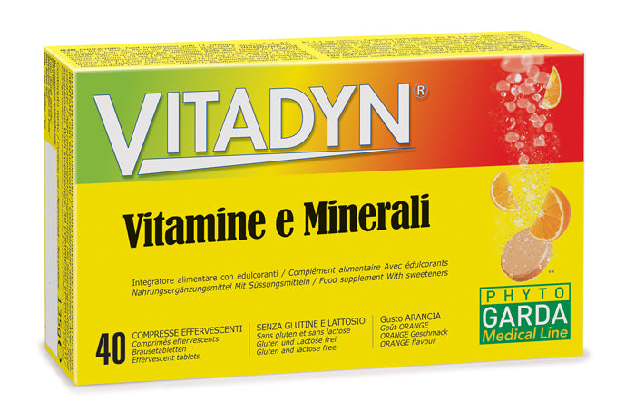 VITADYN VITAMINE/MINERALI - 40 COMPRESSE EFFERVESCENTI