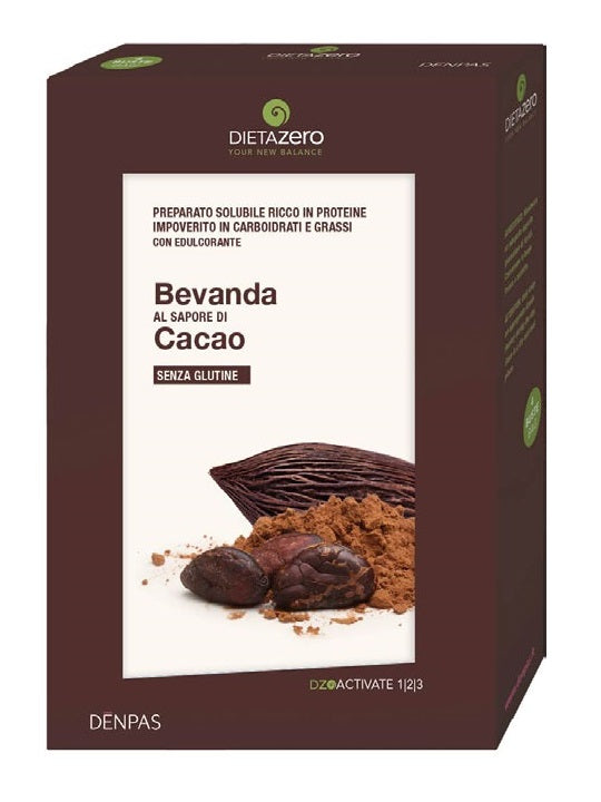 DIETA ZERO | BEVANDA SAPORE CACAO SENZA GLUTINE 4BUSTEX25GR