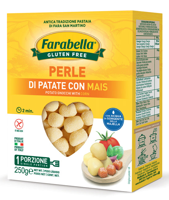 FARABELLA PERLE PATATE MAIS 250G