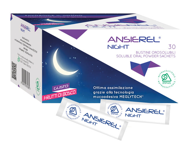 ANSIEREL NIGHT - 30 BUSTE