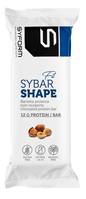SYBAR SHAPE FIT BARRETTA NOCCIOLA 40G
