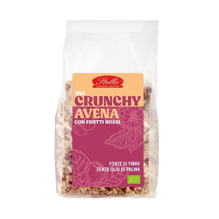 STELLA CRUNCHY MUESLI AVENA CRUNCHY FRUTTI ROSSI 375 G