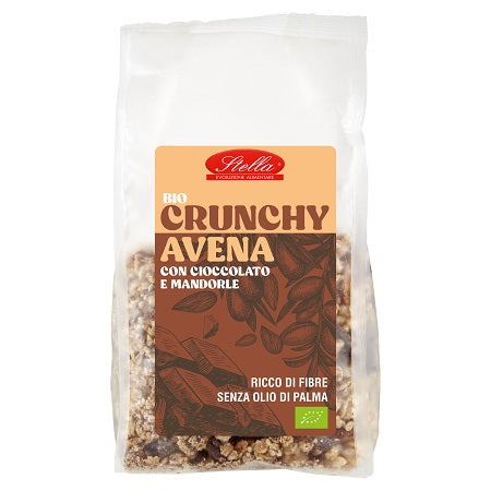 STELLA CRUNCHY MUESLI AVENA CRUNCHY CIOCCOLATO E MANDORLE 375 G