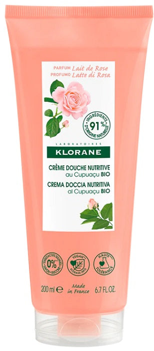 KLORANE CREMA DOCCIA LATTE DI ROSA 200ML