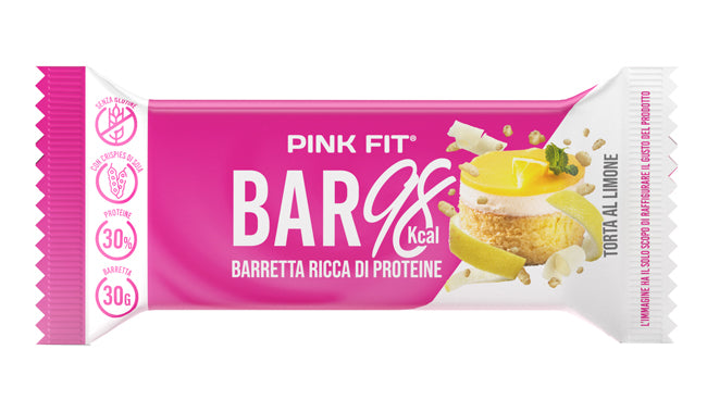 PINK FIT BAR 98 TORTA LIMONE 30G