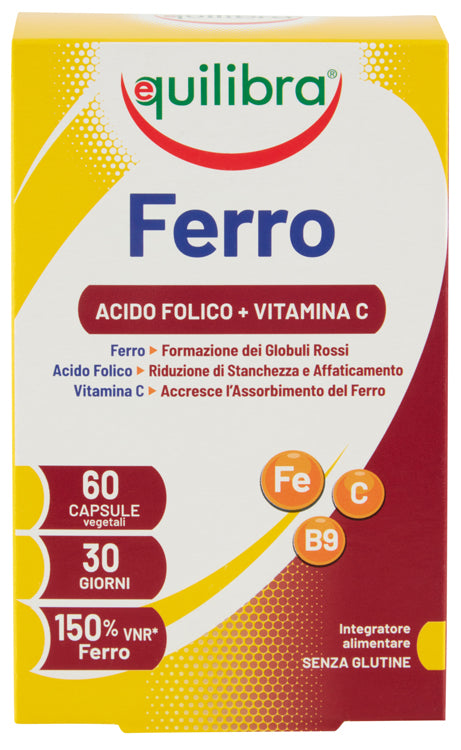 FERRO C/AC FOLICO+VIT C 60CPS