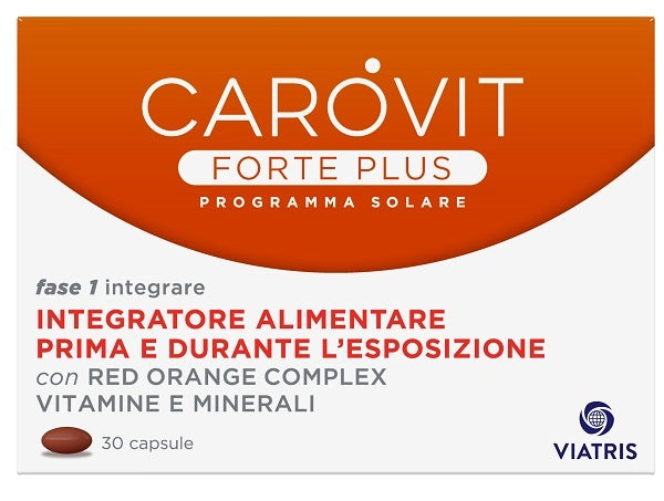 CAROVIT FORTE PLUS PROGRAMMA SOLARE 30 CAPSULE