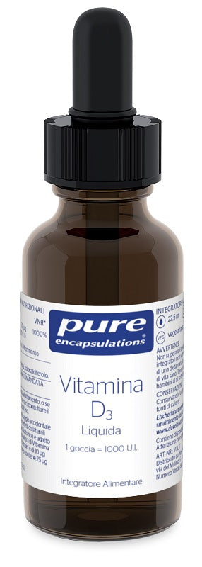 PURE ENCAPSULATIONS VITAMINA D3 LIQUIDA 22ML