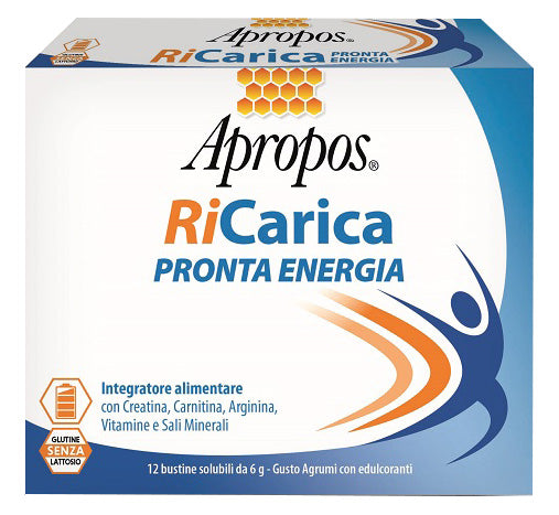 APROPOS RICARICA PRONTA ENERGIA 12BUSTE