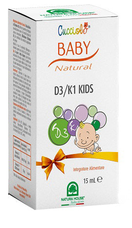 CUCCIOLO BABY D3+K1 KIDS GOCCE