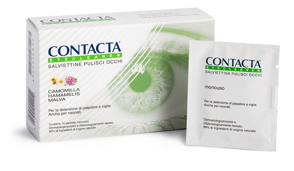 CONTACTA EYECLEANER 14SALVIETTE PULISCI OCCHI MONOUSO