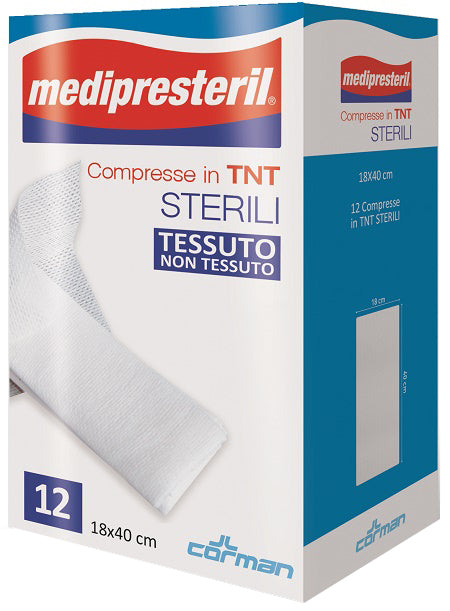 MEDIPRESTERIL COMPR TNT 18X40