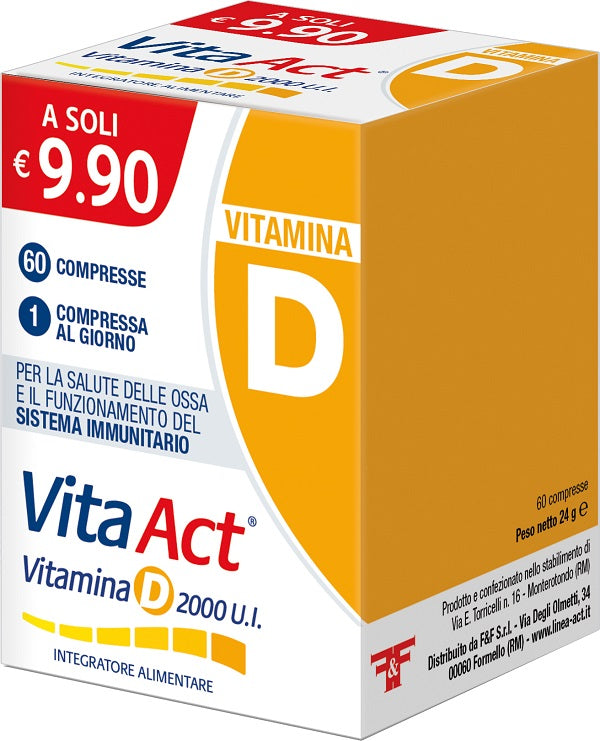 VITA ACT VIT D 2000UI 60CPR