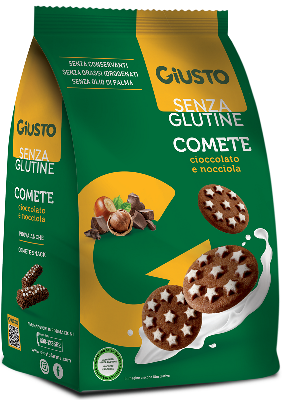 GIUSTO COMETE BISCOTTI 200G