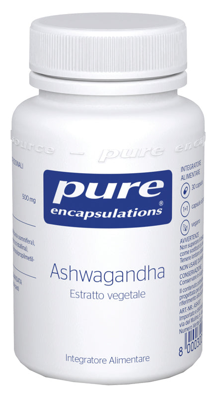 PURE ENCAPSULATIONS ASHWAGANDHA 30 CAPSULE