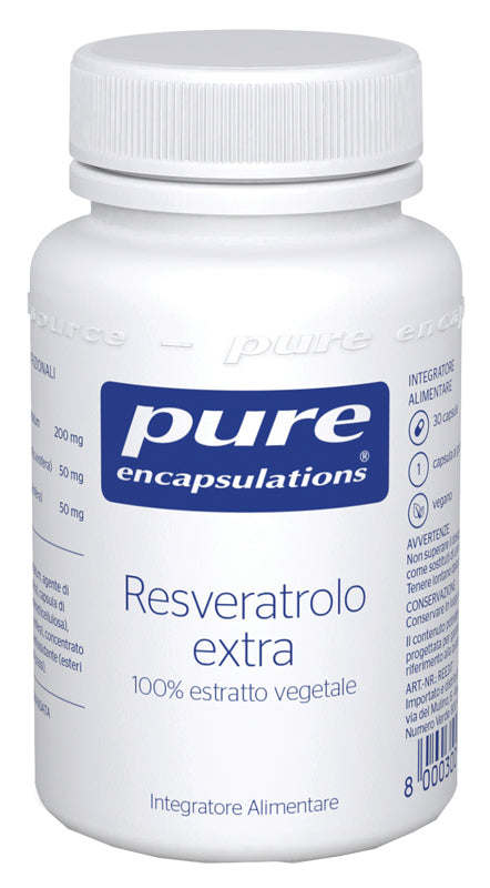 PURE ENCAPSUL RESVERATROLO EXTRA 30 CAPSULE