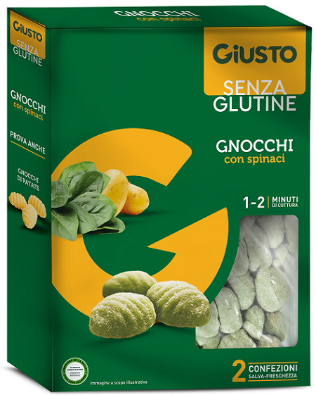 GIUSTO GNOCCHI SPINACI SENZA SPINACI 500G