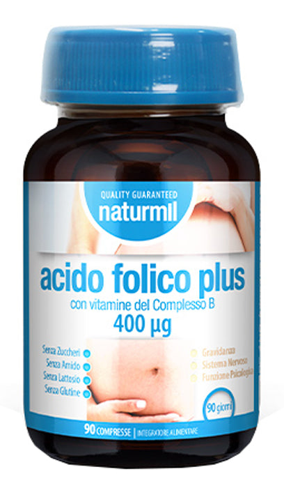 NATURMIL ACIDO FOLICO PLUS - 90 CPR