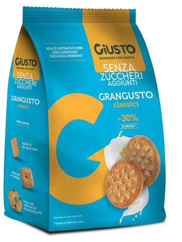 GIUSTO GRANGUSTO CLASSICI SENZA ZUCCHERO 350G