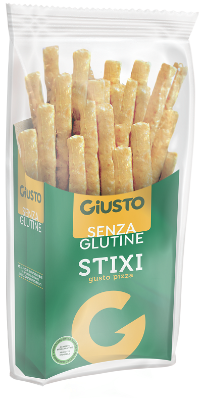 GIUSTO STIXI PIZZA SENZA GLUTINE 60G