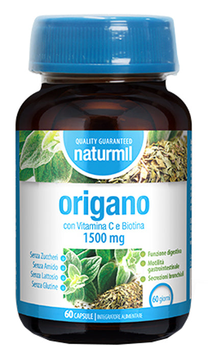 NATURMIL ORIGANO 1500MG 60CPS