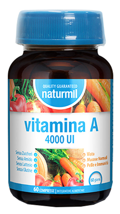 NATURMIL VITAMINA A 4000 60CPR