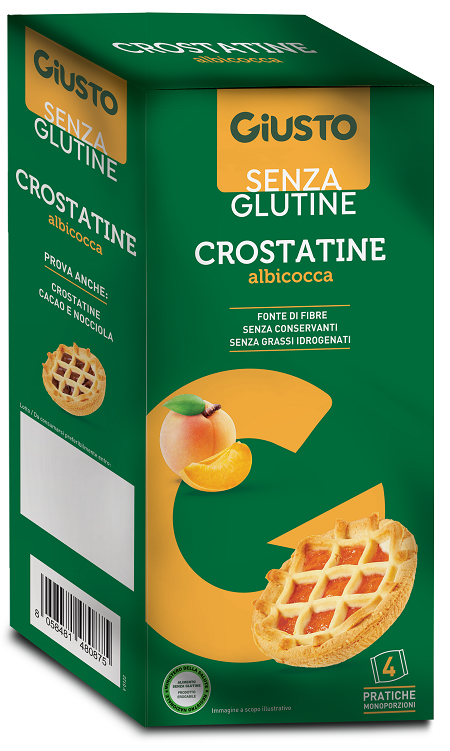 GIUSTO CROSTATINA ALBICOCCA 180G