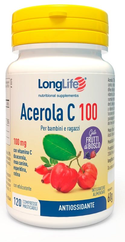 LONGLIFE ACEROLA C100 FRUT BOS