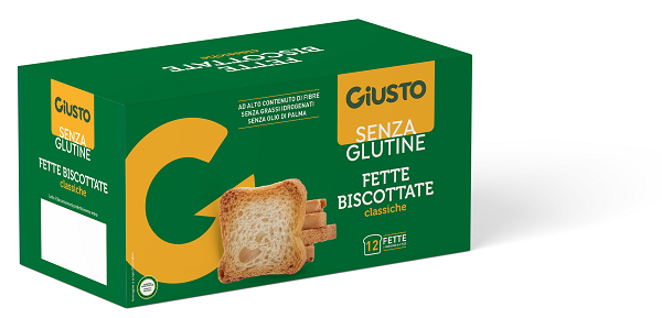 GIUSTO S/G FETTE BISCOTTATE 150 G