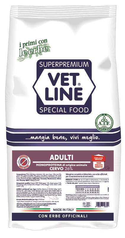 VET LINE AD CERVO 3KG