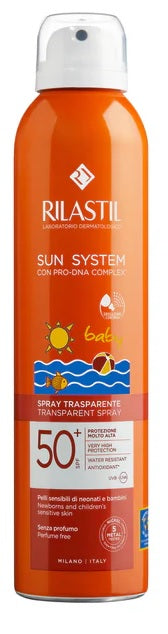 RILASTIL SUN SYS BABY TRANSPARENT SPF50+ 200ML
