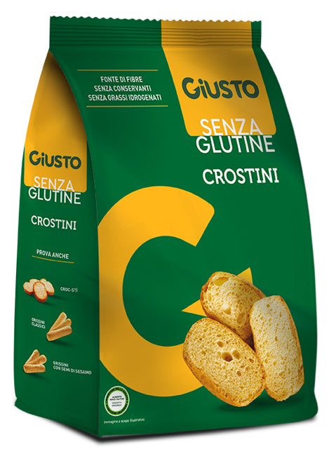 GIUSTO CROSTINI SENZA GLUTINE 200G